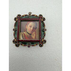 Jay Strongwater Mini Picture Frame Pendant or Ornament